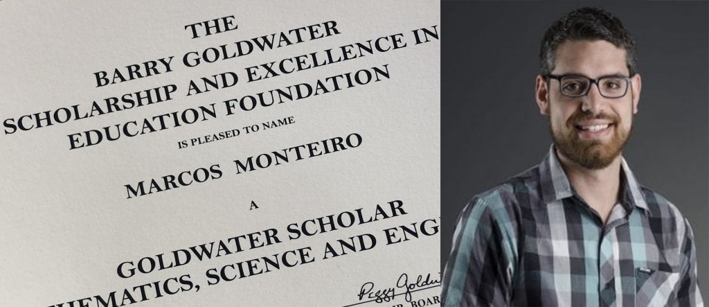 Marcos Monteiro Goldwater Scholar
